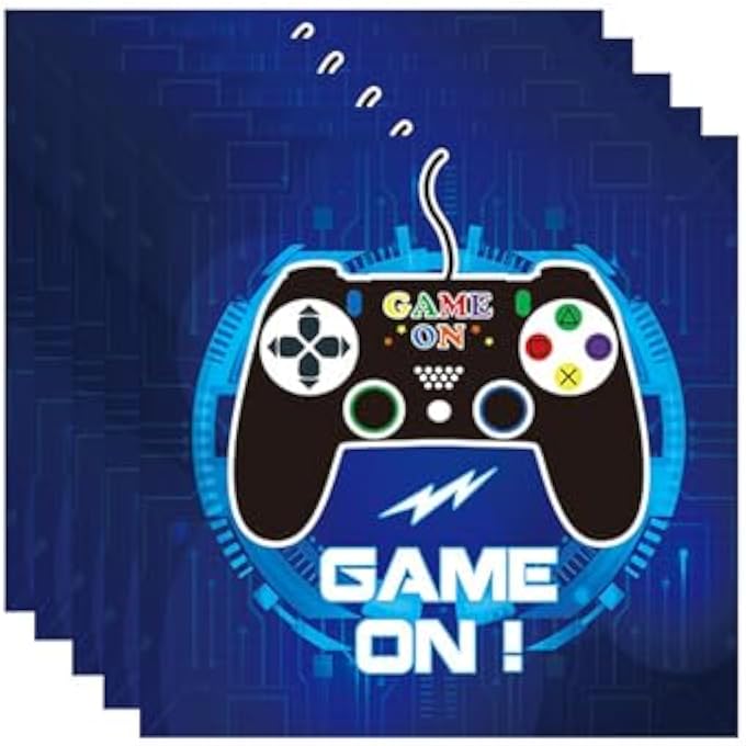 VIDEO GAMES DECORATIVE PAPER NAPKIN - Image 1